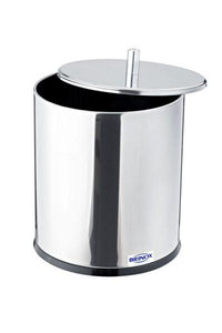 Brinox Lixeira com Tampa - Inox - 5,4L